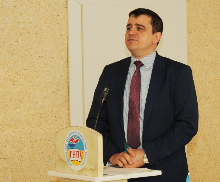 Доповідь начальника відділу у справах молоді В.Л.Брославського